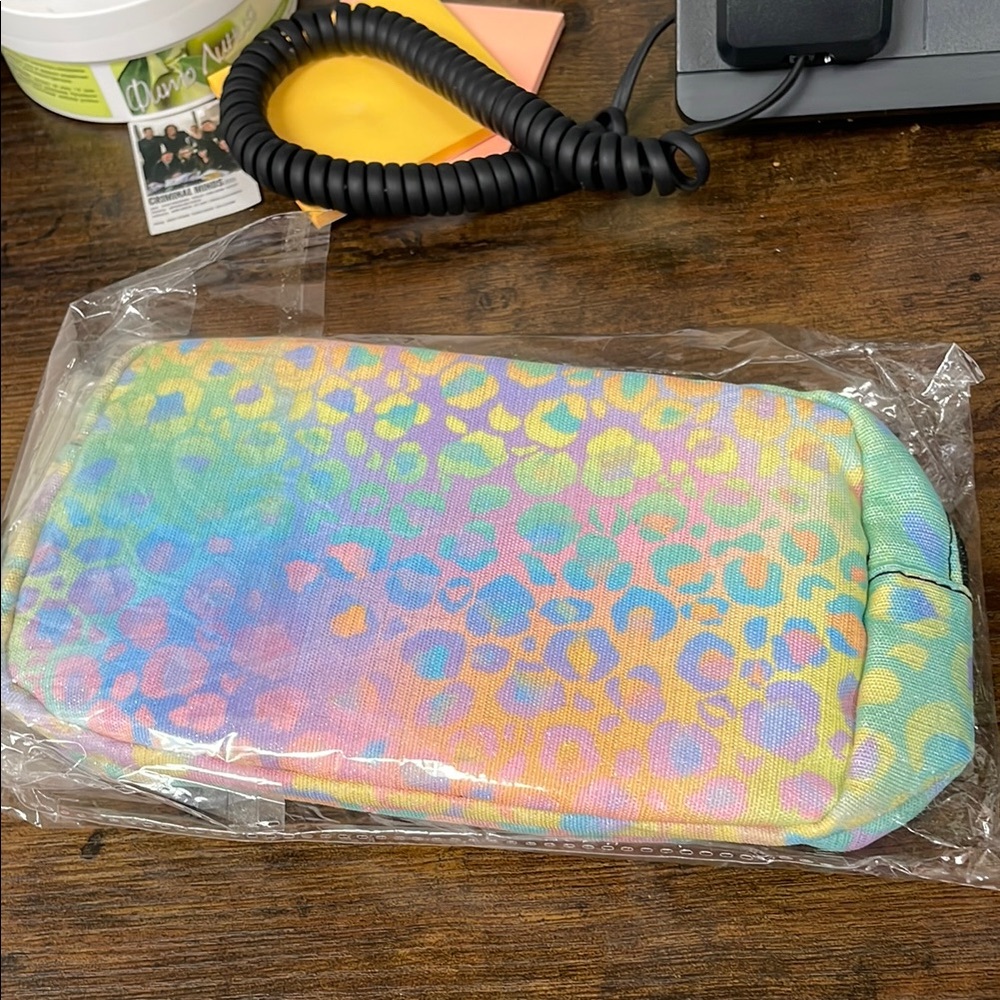 Multicolor Leopard Print  Fanny Pouch